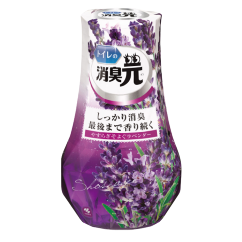Kobayashi Дезодорант для туалета жидкий с ароматом лаванды - Shoshugen for toilet lavender, 400мл