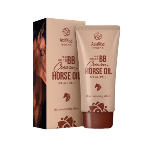 AsiaKiss Крем BB с экстрактом лошадиного жира - Horse oil BB cream, 60мл
