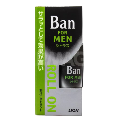 Lion Дезодорант-антиперспирант роликовый мужской с ароматом цитрусовых - Ban roll on for men, 30мл