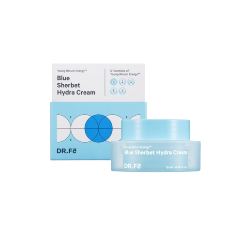 DR.F5 Крем-щербет для интенсивного увлажнения «мини» - Blue sherbet hydra cream, 12мл