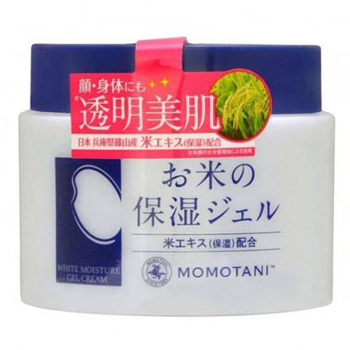 Momotani Крем увлажняющий с экстрактом риса для лица и тела - Rice moisture cream, 230г