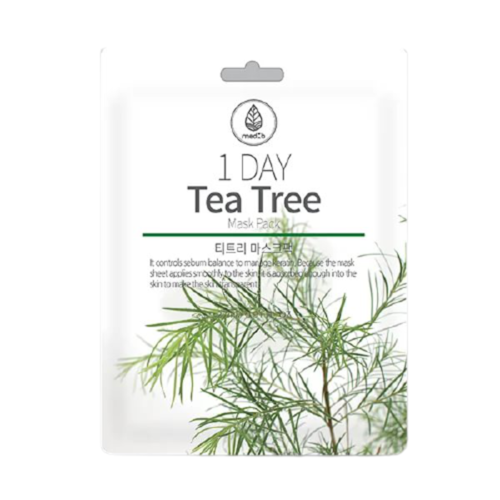 Med B Маска тканевая с экстрактом чайного дерева - 1 Day tea tree mask pack, 27мл