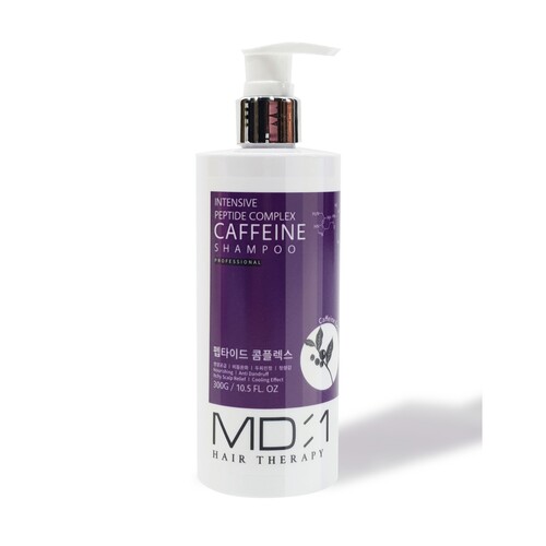 MD:1 Шампунь с комплексом пептидов и кофеином - Intensive peptide complex caffeine shampoo, 300мл