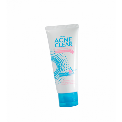 Mistine Пенка для умывания лица против акне - Acne care beauty white and oil control foam, 85мл