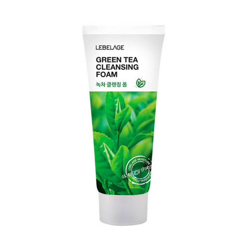 Lebelage Пенка для умывания с зеленым чаем - Green tea cleansing foam, 100мл