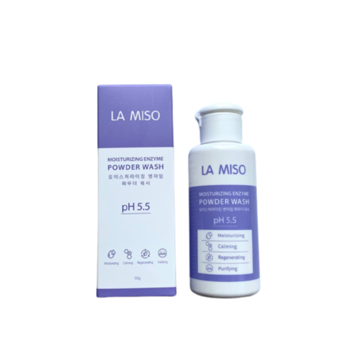 La Miso Пудра энзимная увлажняющая для умывания pH 5.5 - Powder wash, 50г