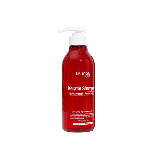 La Miso Шампунь укрепляющий с кератином - Keratin shampoo, 500мл