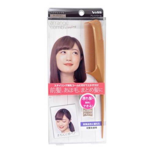 Vess Расческа-гребень для укладки волос с частыми зубцами - Arrange comb for styling, 1шт