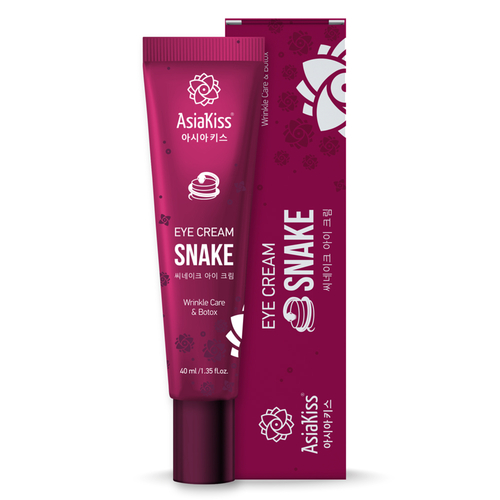 AsiaKiss Крем для кожи вокруг глаз со змеиным ядом - Snake eye cream, 40мл
