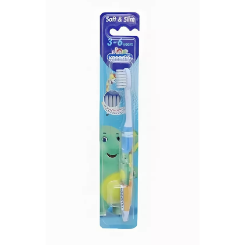 Lion Щетка зубная для детей от 3 до 6 лет - Kodomo