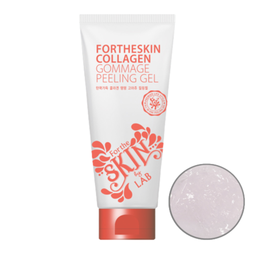 ForTheSkin Гель-пилинг очищающий с коллагеном – Collagen gommage peeling gel, 180мл