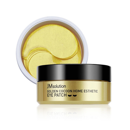 JMsolution Патчи с экстрактом золотого шелкопряда - Golden cocoon home esthetic eye patch, 60шт
