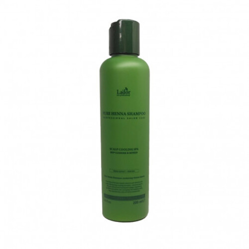 Lador Шампунь для волос с хной укрепляющий - Pure henna shampoo, 200мл