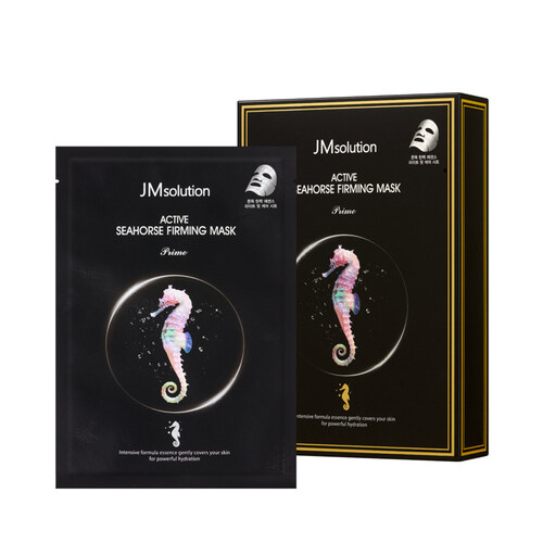 JMsolution Маска тканевая с экстрактом морского конька - Active seahorse firming mask prime, 30мл