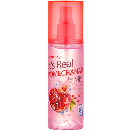 FarmStay Гель-спрей для лица с экстрактом граната - It's real pomegranate gel mist, 120мл