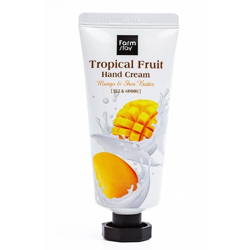 FarmStay Крем для рук тропические фрукты - Tropical fruit hand cream mango and shea butter, 50мл