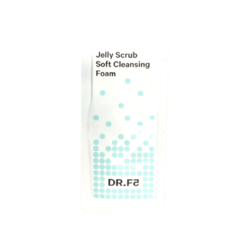 DR.F5 Пенка-желе для мягкого очищения - Jelly scrub soft cleansing foam (пробник)
