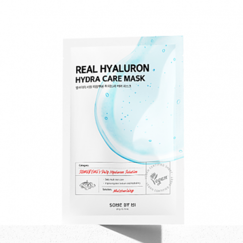 Some by Mi Маска тканевая ультратонкая с гиалуроновой кислотой - Real hyaluron hydra care mask, 20мл