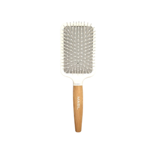 Masil Расческа деревянная для головы - Wooden paddle brush, 186г