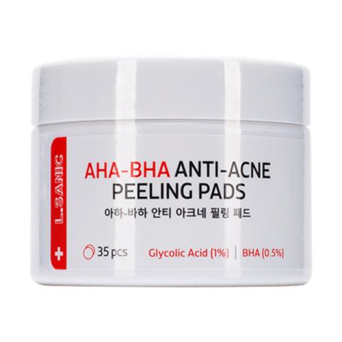 L.Sanic Диски отшелушивающие против несовершенств кожи - AHA-BHA anti-acne peeling pads, 35шт