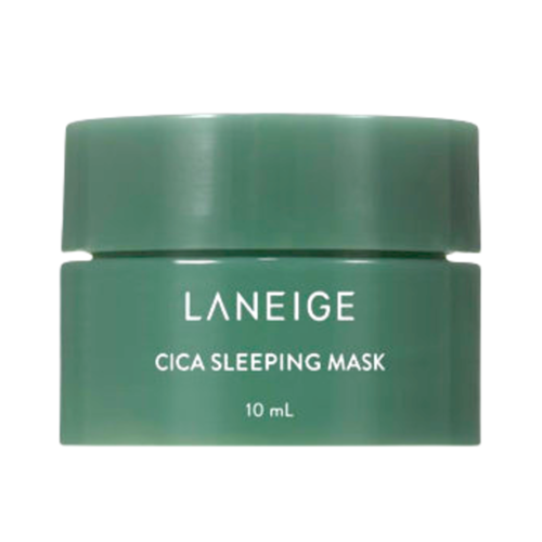 Laneige Маска ночная для лица - Cica sleeping mask green, 10мл