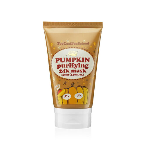 Too Cool For School Маска-пленка – Pumpkin Purifying 24k mask (mini), 30мл