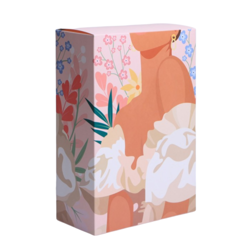 Коробка складная «Девушка в цветах», 16*23*7.5см