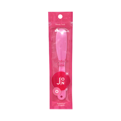 J:on Спатула (лопатка) для нанесения масок розовая - Spatula pink, 1шт