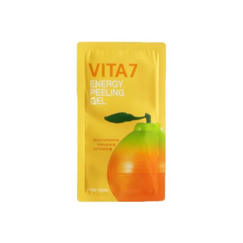 TheYEON Гель для лица энергетический с AHA-BHA кислотами (пробник) - Vita7 energy peeling gel, 1г
