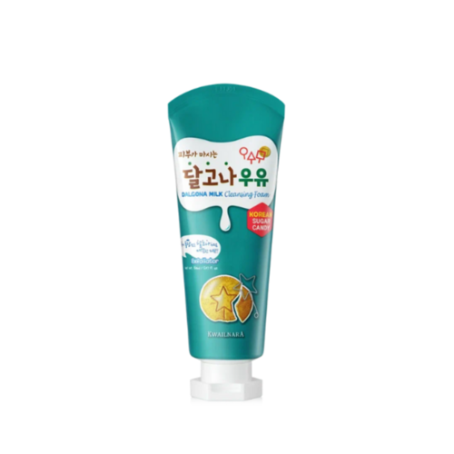 Kwailnara Пенка для умывания обновляющая с молоком - Dalgona milk cleansing foam, 150мл
