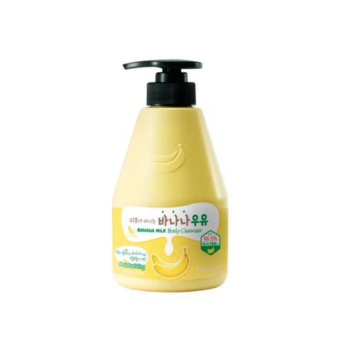 Kwailnara Гель для душа питательный «Банановое молоко» - Banana milk body cleanser, 560г