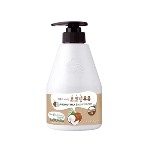 Kwailnara Гель для душа глубоко увлажняющий «Кокосовое молоко» - Coconut milk body cleanser, 560г