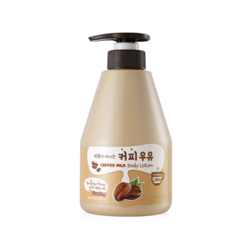 Kwailnara Лосьон для тела обновляющий «Кофейное молоко» - Coffee milk body lotion, 560г