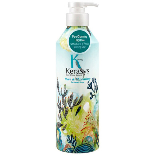 KeraSys Кондиционер для волос парфюмированный «шарм» - Pure&charming parfumed rinse, 400мл