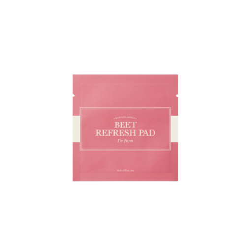 I`m From Пэды очищающие с экстрактом красной корейской свеклы - Beet refresh pad, 8мл (пробник)