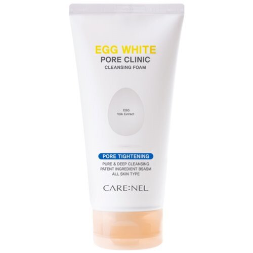 Care:Nel Пенка для умывания с яичным желтком - Egg white pore clinic cleansing foam, 150мл