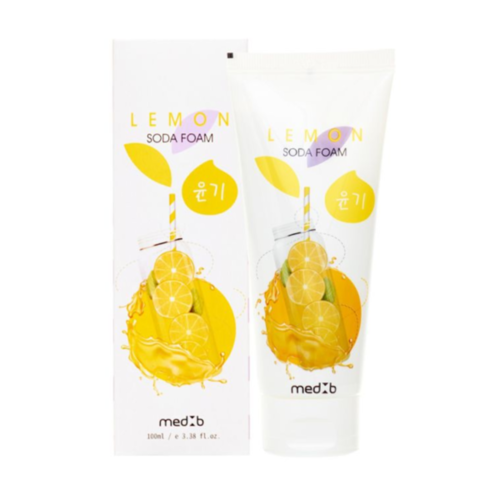 Med B Пенка для умывания с экстрактом лимона и содой - Lemon soda foam, 100мл