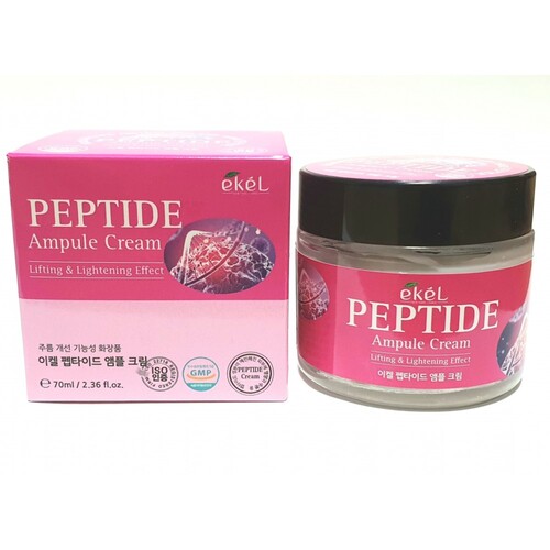 Ekel Крем ампульный для лица с пептидами – Peptide ampule cream, 70мл