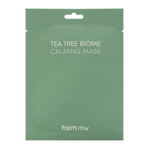 FarmStay Маска-салфетка для лица с экстрактом чайного дерева - Tea Tree Biome Calming Mask, 25мл