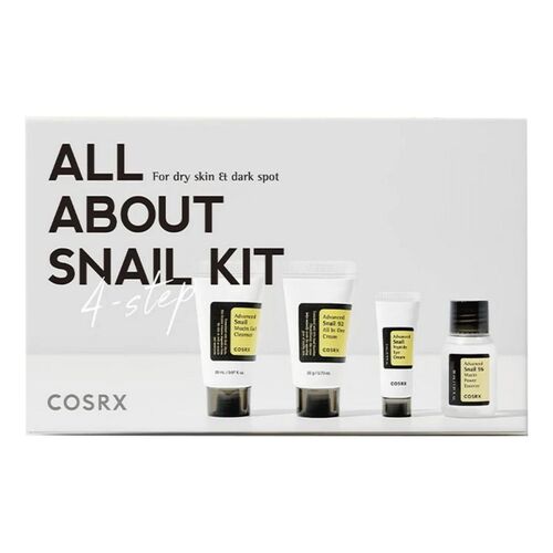 Cosrx Набор миниатюр для лица с муцином улитки - All About Snail Kit, 4шт/набор