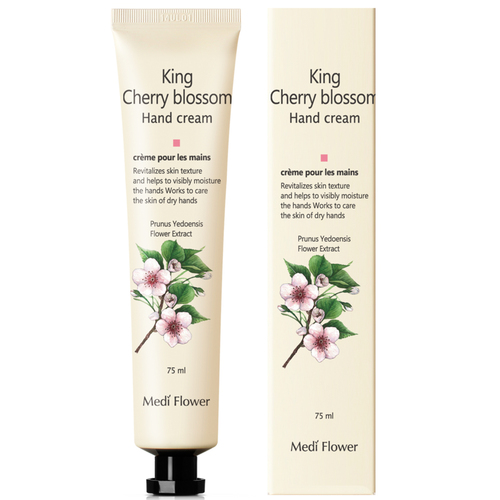 MediFlower Крем для рук "Великолепная вишня"- King Cherry Blossom Hand Cream, 75мл