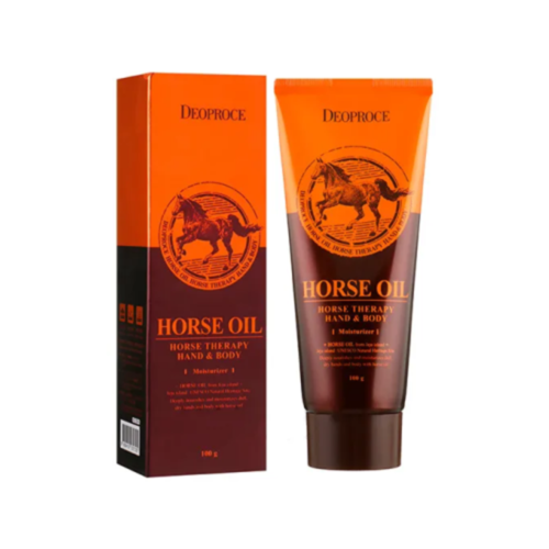 Deoproce Крем для рук и тела с лошадиным жиром – Hand & body horse oil, 100мл