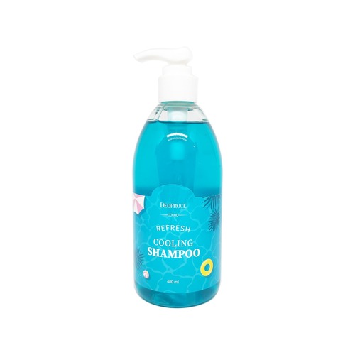 Deoproce Шампунь охлаждающий с растительными экстрактами - Refresh cooling shampoo, 400мл