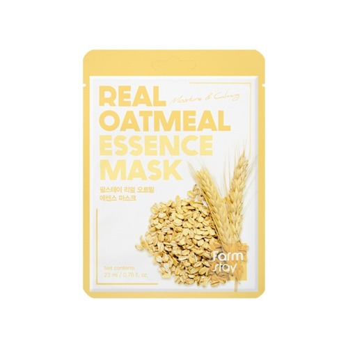 FarmStay Маска тканевая для лица с овсом - Real oatmeal essence mask, 23мл