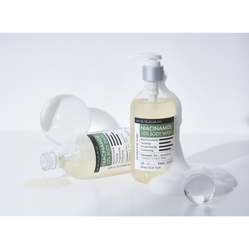Derma Factory Гель для душа успокаивающий с ниацинамидом - Niacinamide 10% body wash, 300мл
