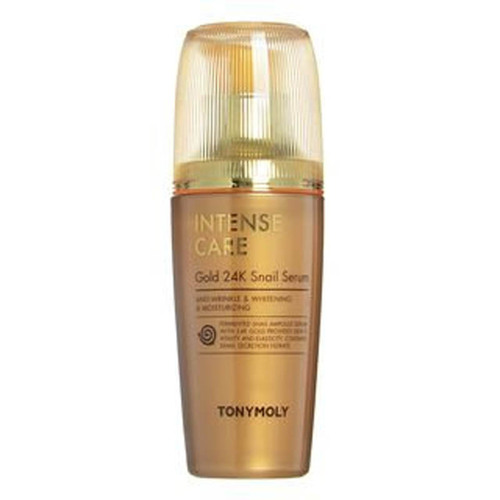 Tony Moly Сыворотка для лица с муцином улитки и золотом - Intense care gold 24k snail serum, 35мл