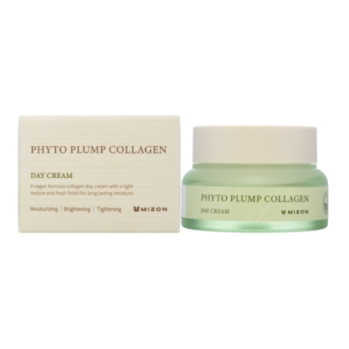 Mizon Крем для лица дневной с фитоколлагеном - phyto plump collagen day cream, 50мл