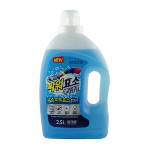 Enbliss Жидкое средство для стирки "Сила 7 ферментов" для всей семьи- liquid laundry detergent, 2,5л