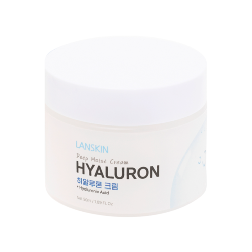 LanSkin Крем для лица глубоко увлажняющий с гиалуроновой кислотой - hyaluron deep moist cream, 50мл
