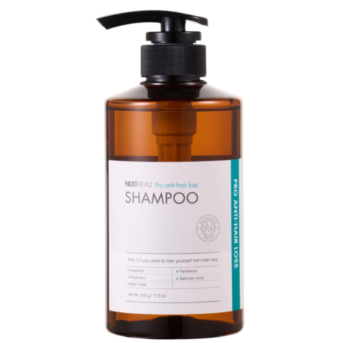 NEXTBEAU Шампунь против выпадения волос укрепляющий - Pro anti-hair loss shampoo, 500г